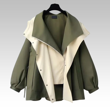 MARIANE I STILVOLLE KAPUZENJACKE