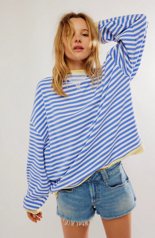 KARLA I GESTREIFTER PULLOVER