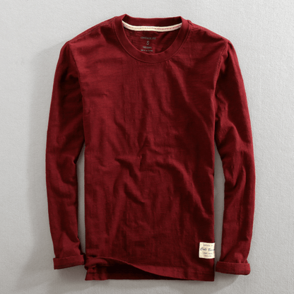 OSBERT I RUNDHALSAUSSCHNITT LANGARM-T-SHIRT