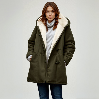 FENJA I FLEECE-FUTTER WINTERMANTEL