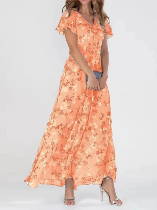 AURELIA I GLAMOURÖSES BLUMENKLEID