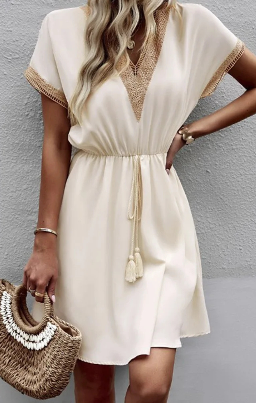 Kleid Marlies mit Gürtel