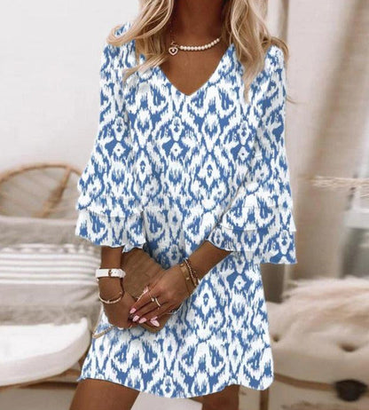 Elisa – vibrantes Mini-Kleid