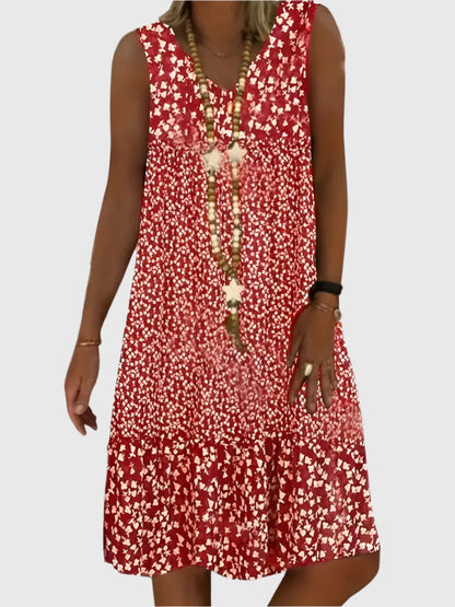 EMI I ELEGANTES ÄRMELLOSES KLEID