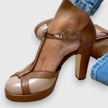 ANSWINA I RETRO-STIL HOHE ABSÄTZE