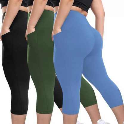 ROSEL I LÄSSIGES CAPRI-LEGGINGSET