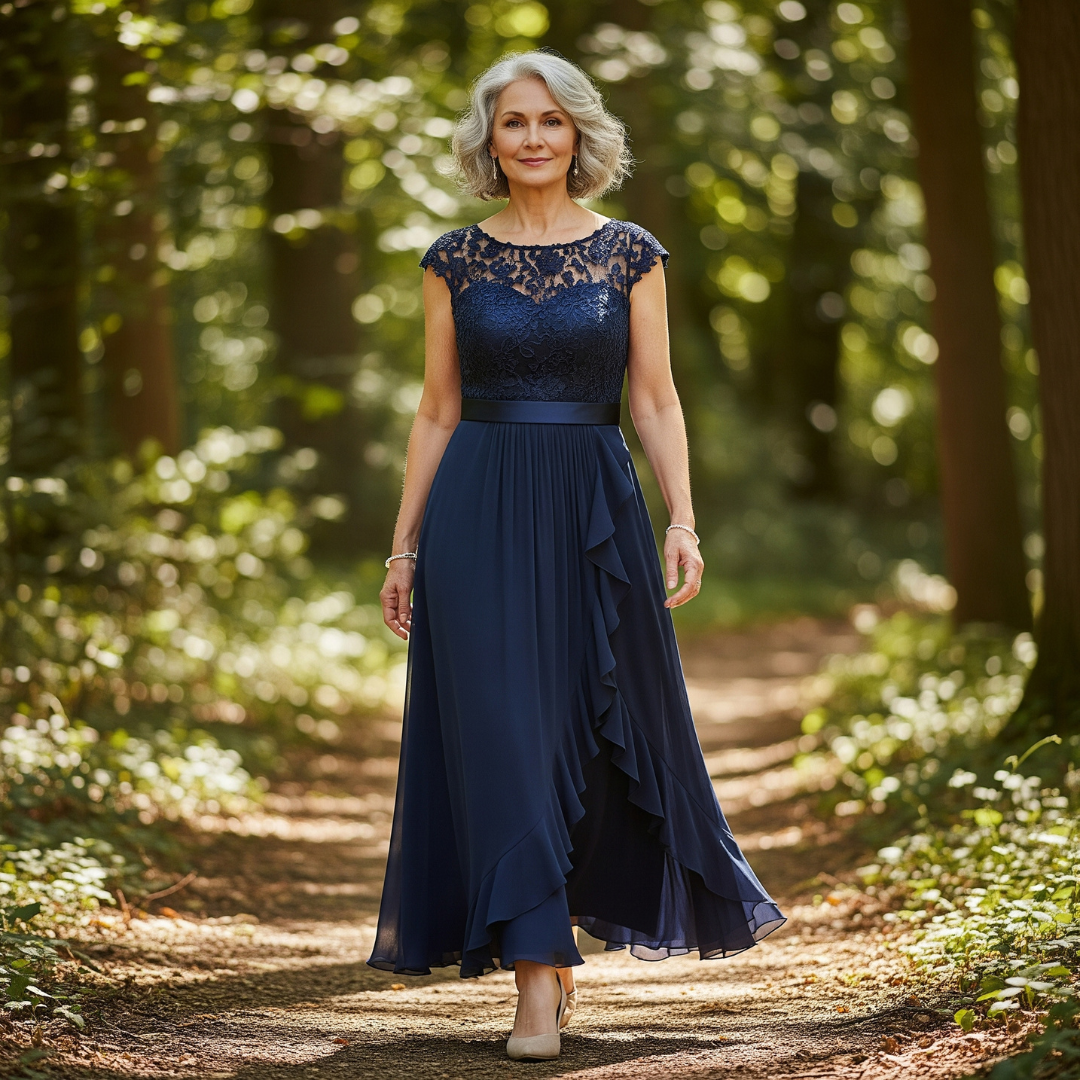 LUCINDA I MODERNES MIDIKLEID