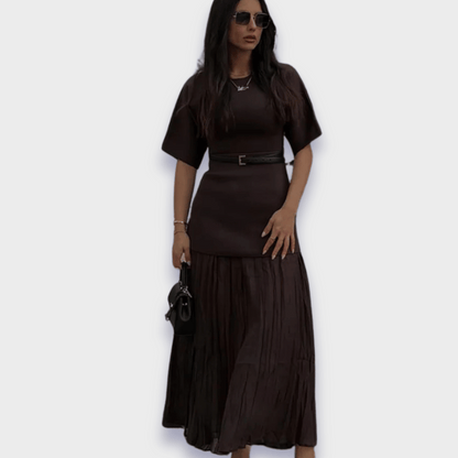 ZELINDA I LUXURIÖSES MAXIKLEID