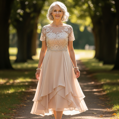 MAURA I STILVOLLES BLUMENKLEID