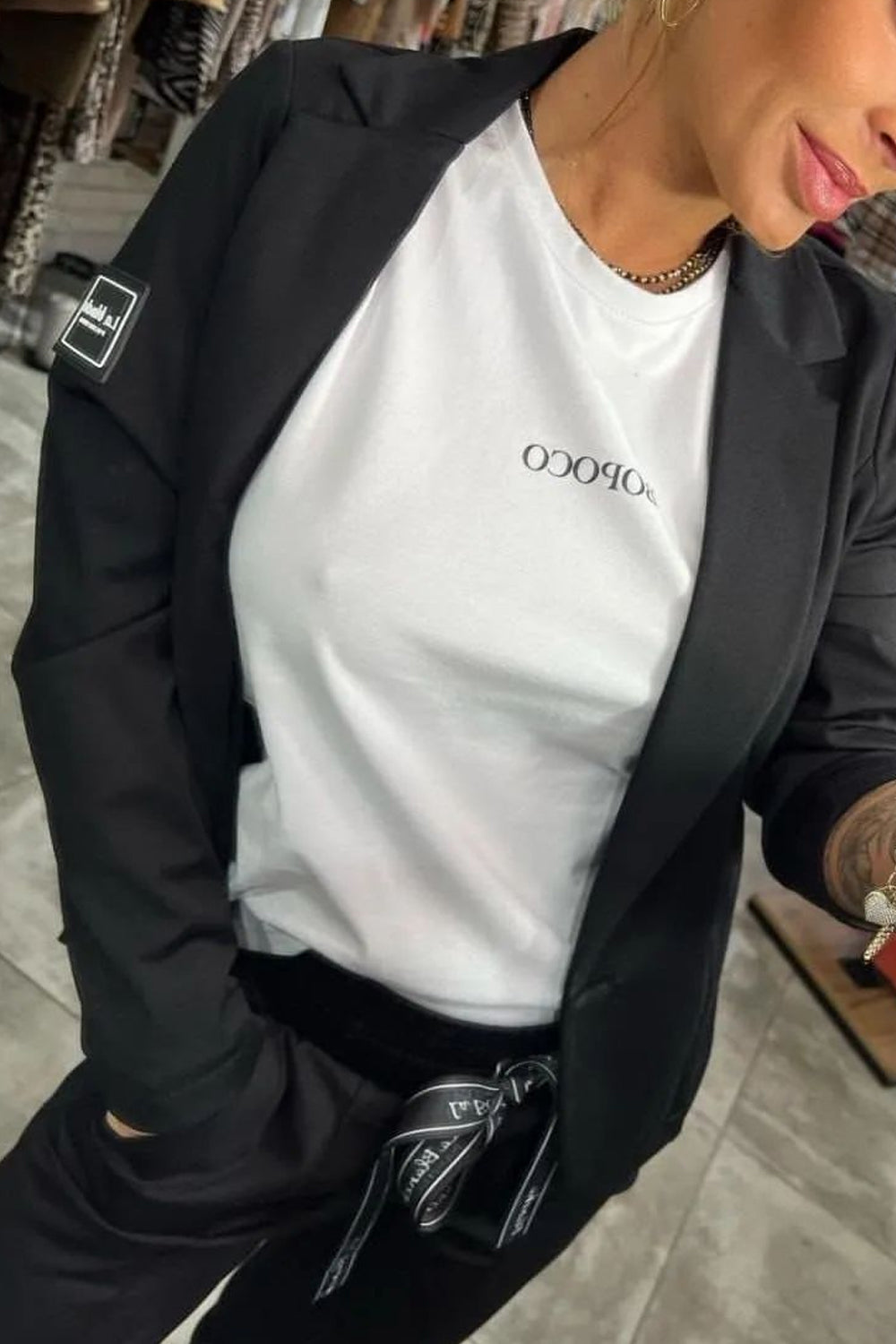 LIUTGARD I GEMÜTLICHES BLAZER-UND-HOSEN-SET