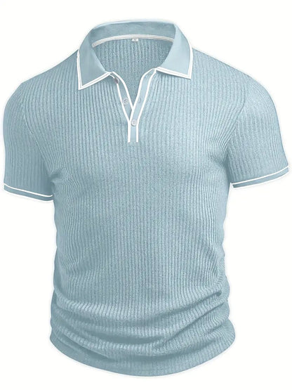 SEBASTIAN I STRUKTURIERTES POLOSHIRT