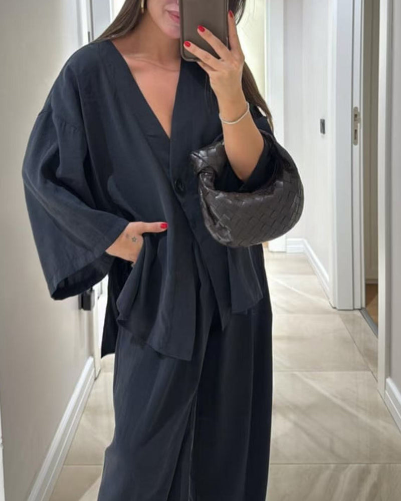 FRANKA I LUXURIÖSES SET AUS OBERTEIL UND HOSE