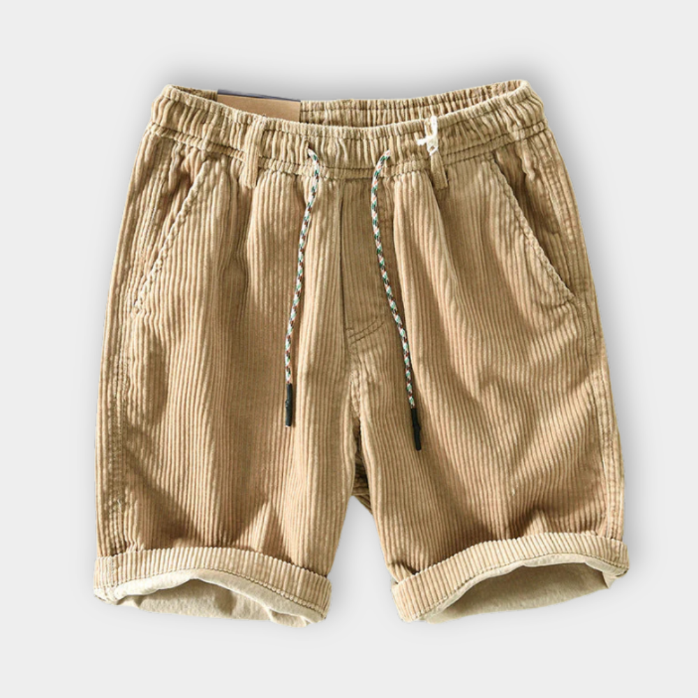 JOSEF I SHORTS AUS GERIPPTEM SAMT