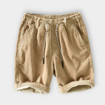 JOSEF I SHORTS AUS GERIPPTEM SAMT