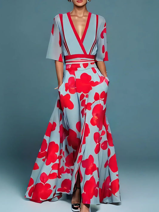 QUERINA I ELEGANTES TOP & ROCK SET