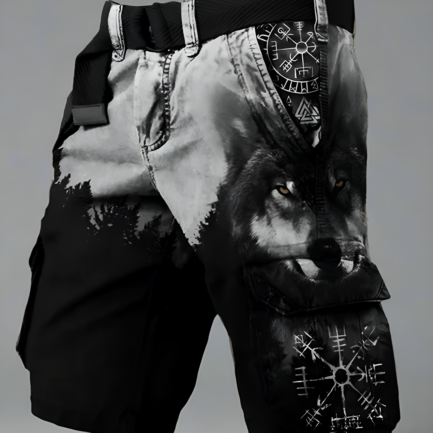 ALEXANDER I LÄSSIGE VINTAGE-CARGO-SHORTS