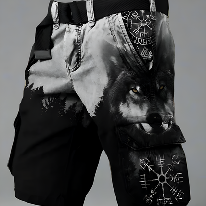 ALEXANDER I LÄSSIGE VINTAGE-CARGO-SHORTS