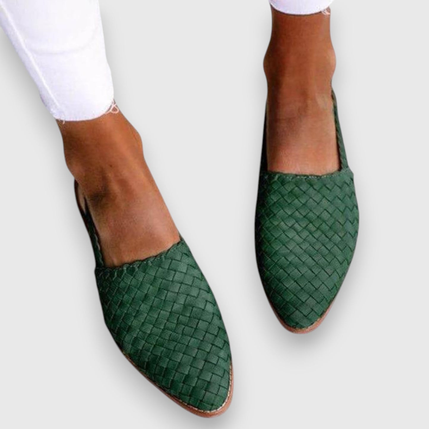 IRMENTRAUD I ELEGANTE GEWEBTE SANDALEN