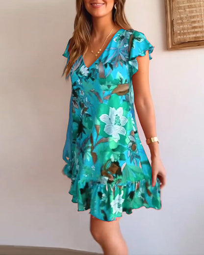 Coraline™ – Florales Kleid für mühelose Eleganz