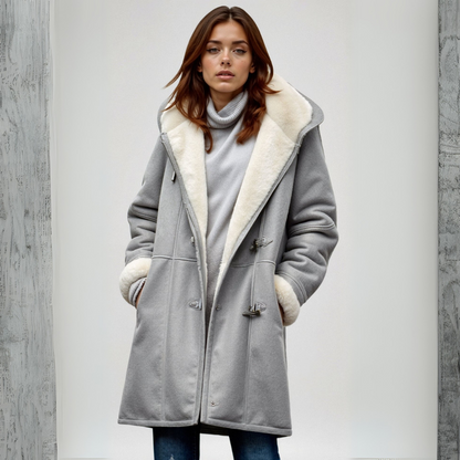 FENJA I FLEECE-FUTTER WINTERMANTEL