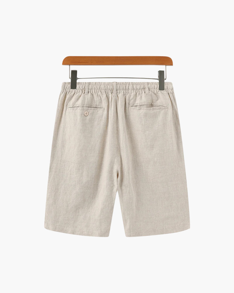 ARMIN I SOMMER-SHORTS AUS LEINEN