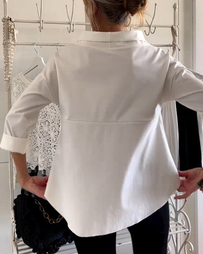 Elowen | Comfortable 3/4 Sleeve Blouse