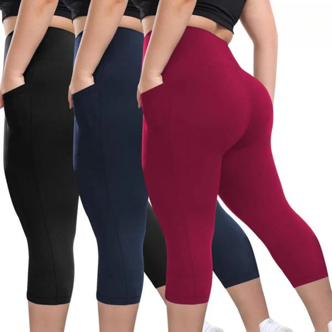 ROSEL I LÄSSIGES CAPRI-LEGGINGSET