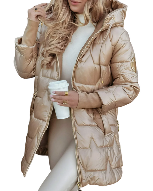 HARPER I GESTEPPTE WINTERJACKE MIT KAPUZE