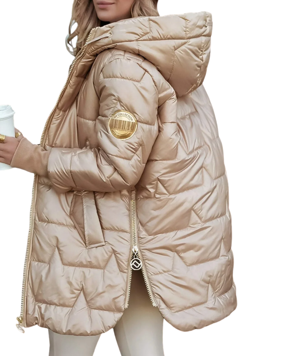 HARPER I GESTEPPTE WINTERJACKE MIT KAPUZE