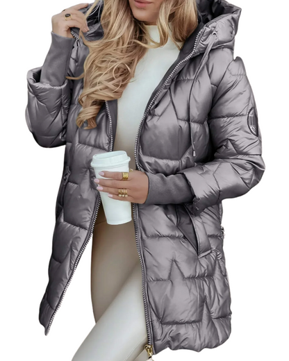 HARPER I GESTEPPTE WINTERJACKE MIT KAPUZE