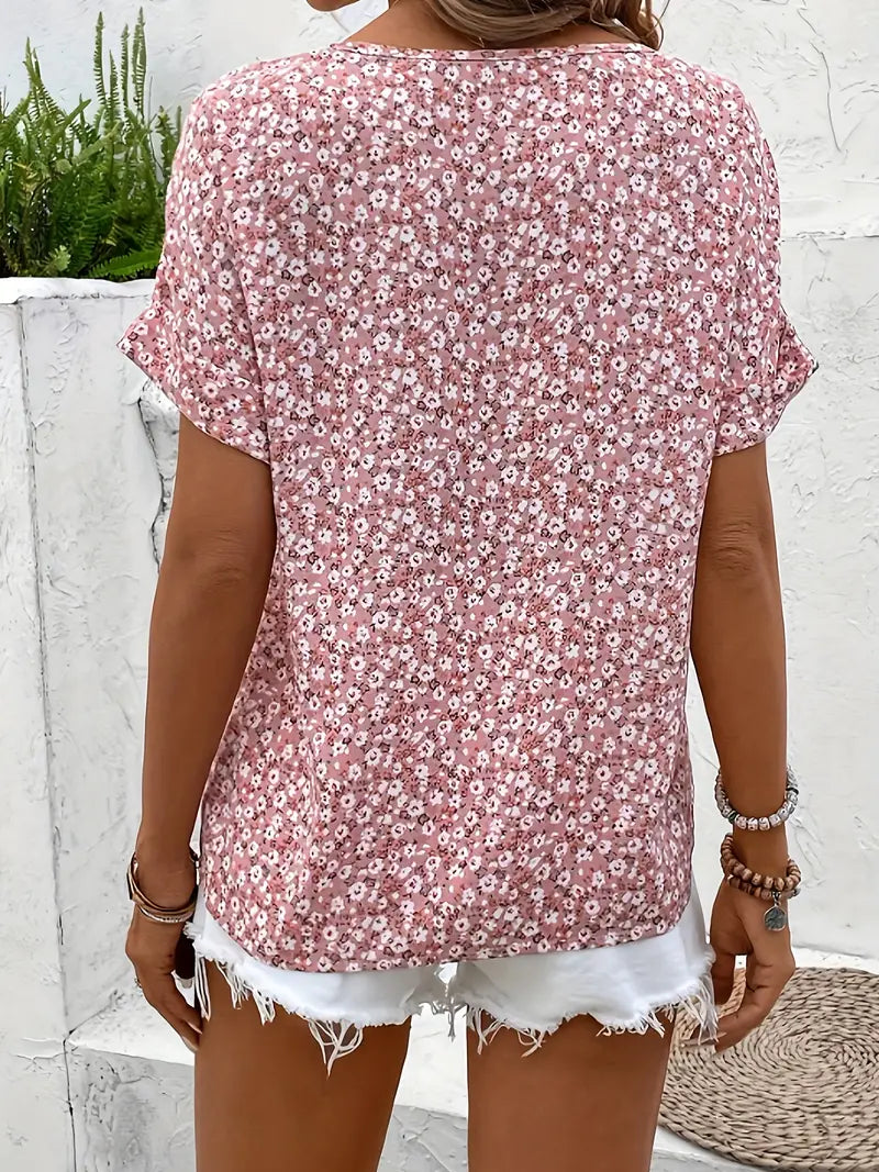 VERNA I SCHICKE BLUSE MIT BLUMENPRINT