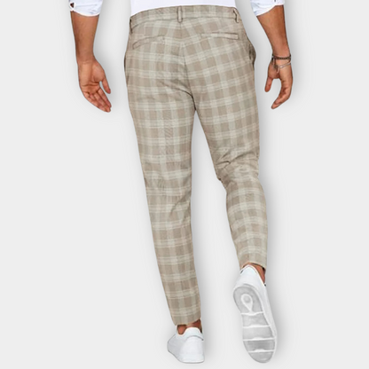KARL I KARIERTE SLIM FIT HOSE