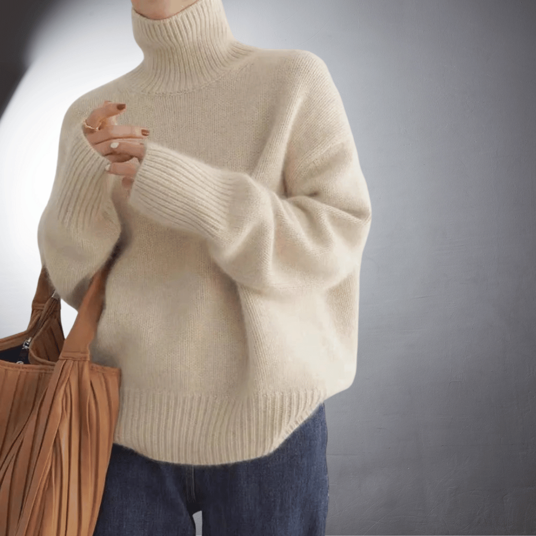 BENITA I KLASSISCHER ROLLKRAGENPULLOVER