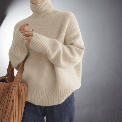 BENITA I KLASSISCHER ROLLKRAGENPULLOVER