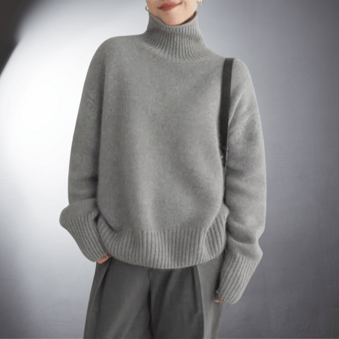 BENITA I KLASSISCHER ROLLKRAGENPULLOVER