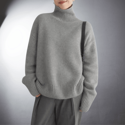BENITA I KLASSISCHER ROLLKRAGENPULLOVER