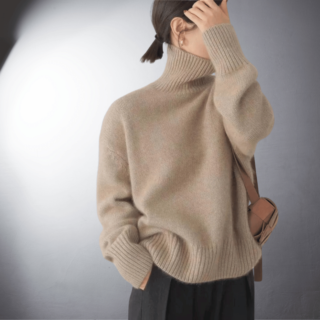 BENITA I KLASSISCHER ROLLKRAGENPULLOVER