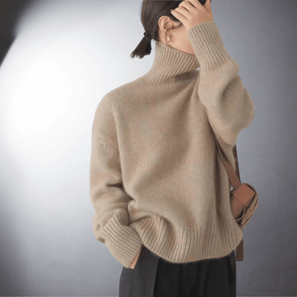 BENITA I KLASSISCHER ROLLKRAGENPULLOVER