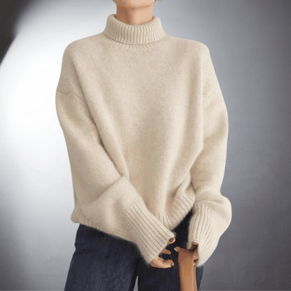 BENITA I KLASSISCHER ROLLKRAGENPULLOVER