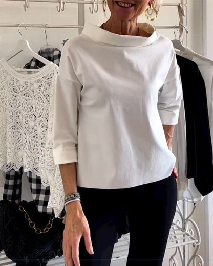 Elowen | Comfortable 3/4 Sleeve Blouse