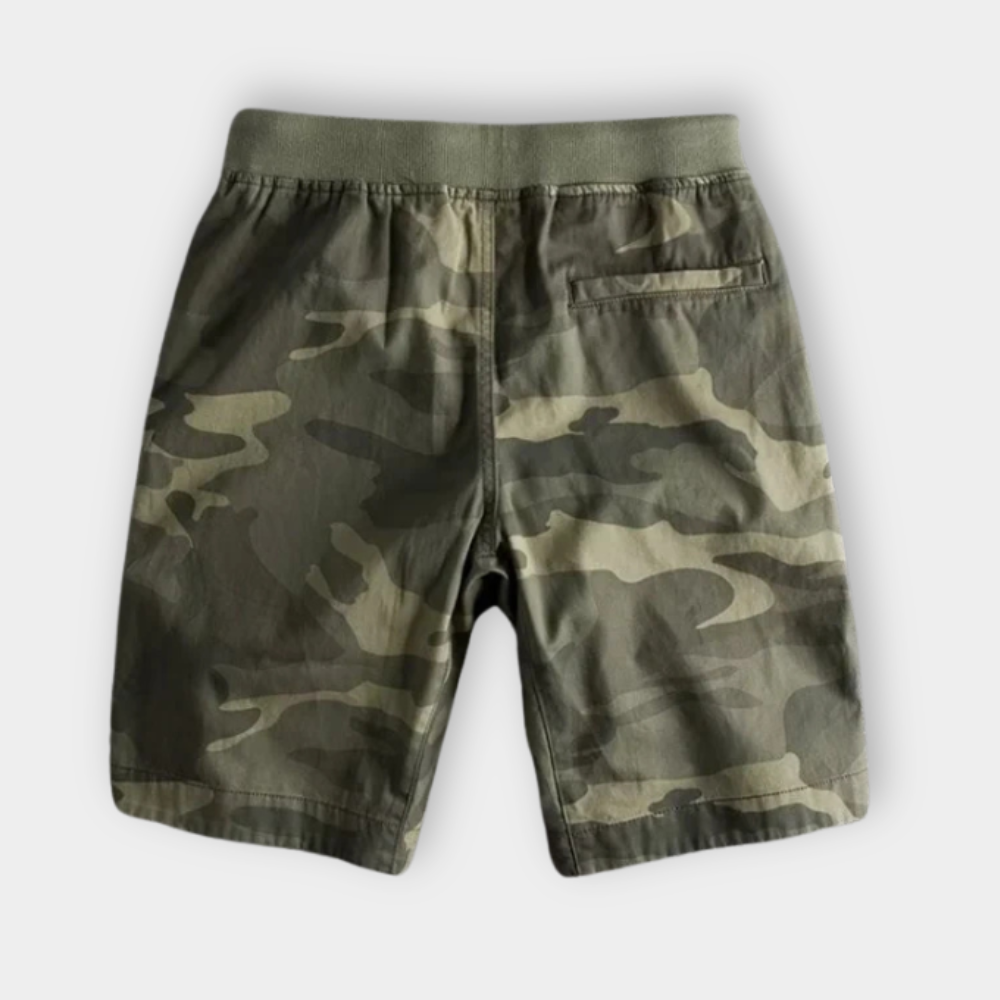 FRANZ I CAMOUFLAGE-CARGO-SHORTS