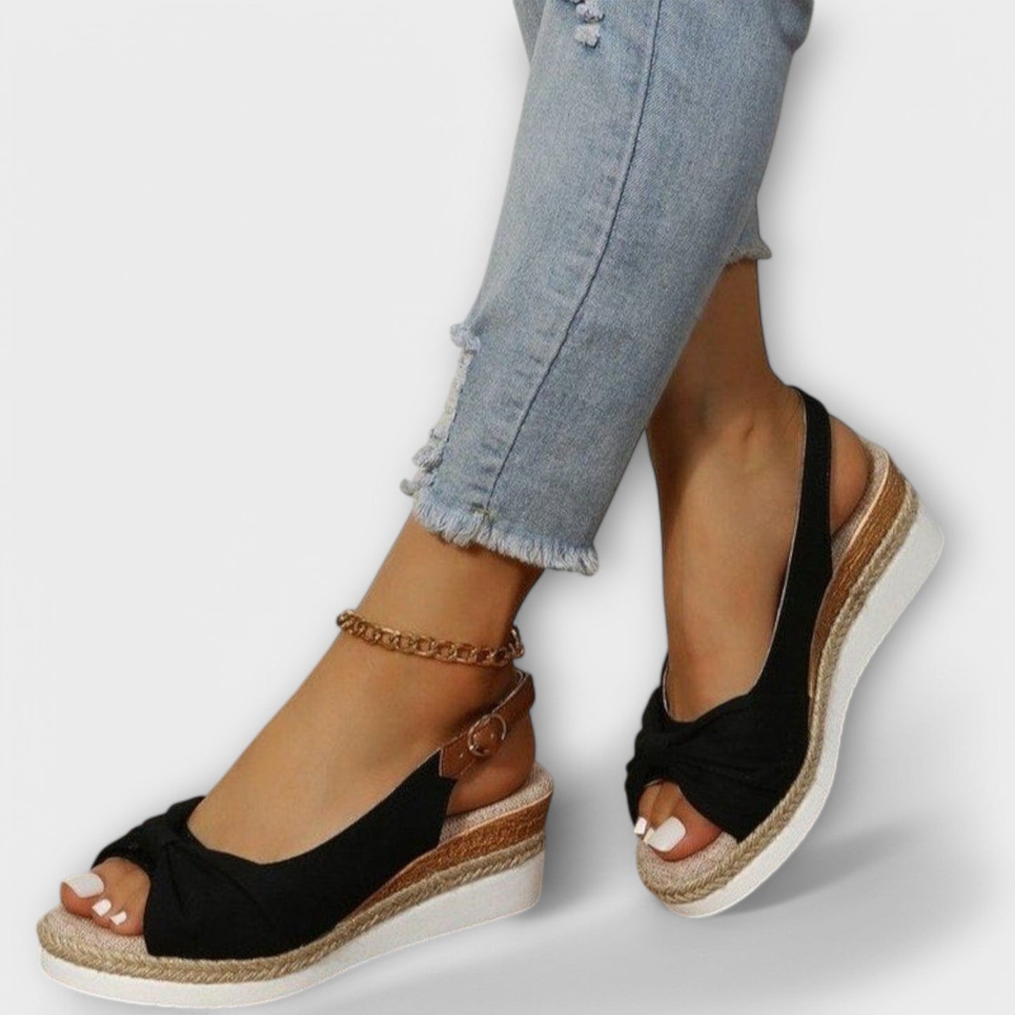 EMMA I ORTHOPÄDISCHE PLATEAU-SANDALEN