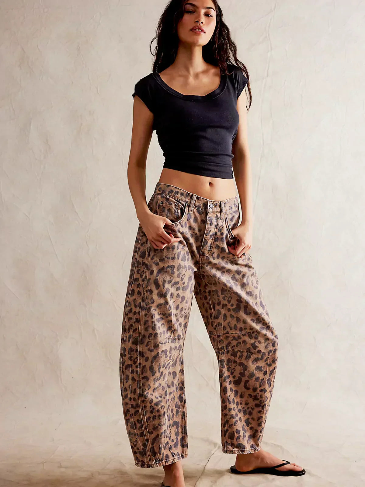 EDITH | BEQUEME LEOPARDHOSE