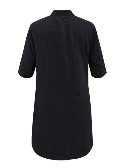 WILHELMINE I KLASSISCHES KLEID MIT KNÖPFEN