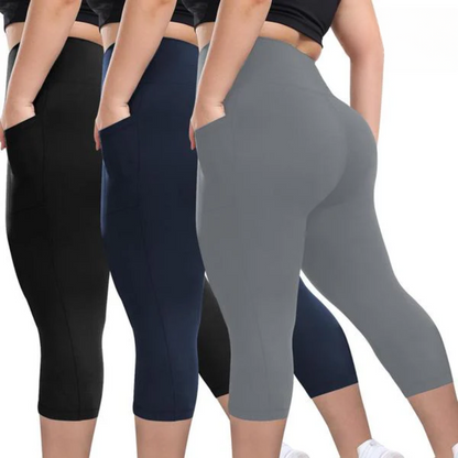 ROSEL I LÄSSIGES CAPRI-LEGGINGSET