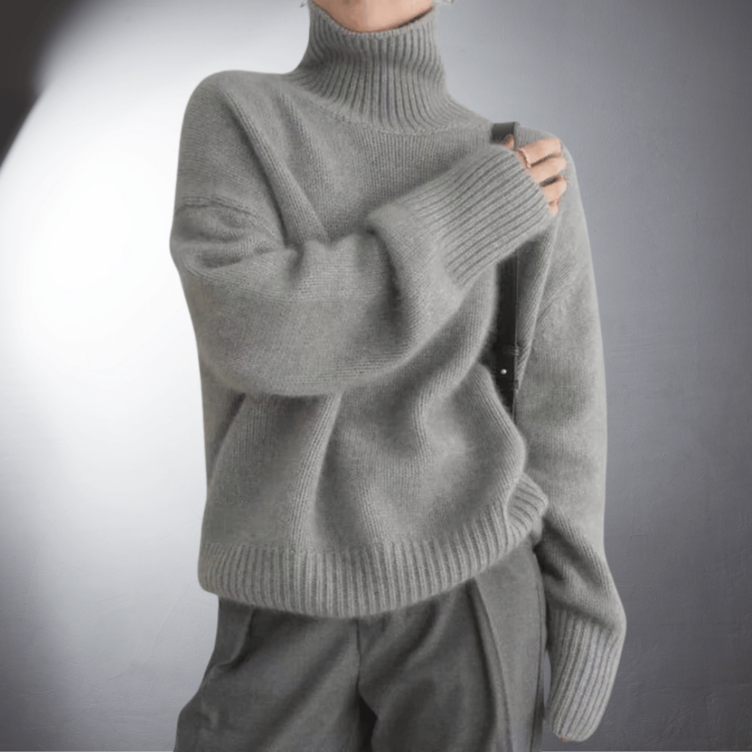 BENITA I KLASSISCHER ROLLKRAGENPULLOVER