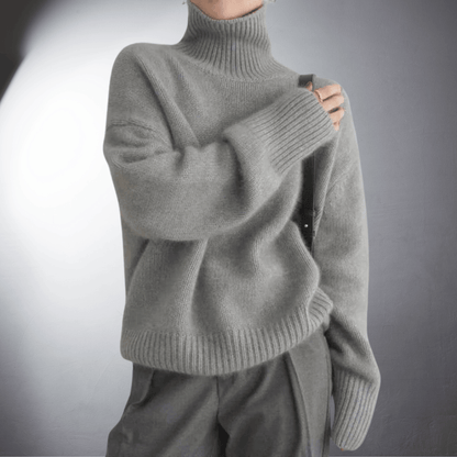 BENITA I KLASSISCHER ROLLKRAGENPULLOVER