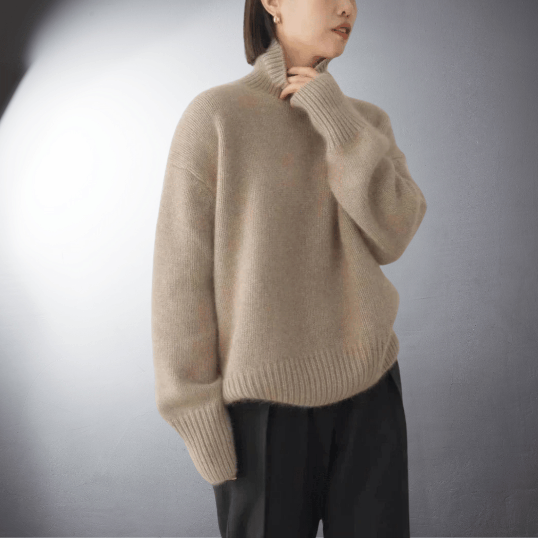 BENITA I KLASSISCHER ROLLKRAGENPULLOVER