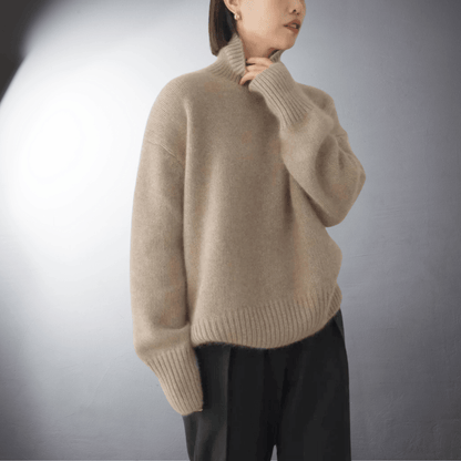 BENITA I KLASSISCHER ROLLKRAGENPULLOVER