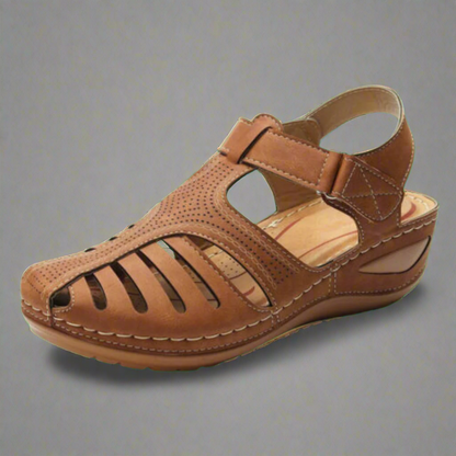 SIGILIND I BEQUEME LEDER-SANDALEN